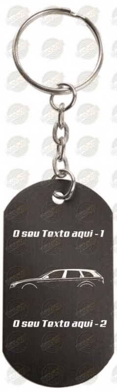 Porta Chaves em alumínio - Alfa R. 159 SW