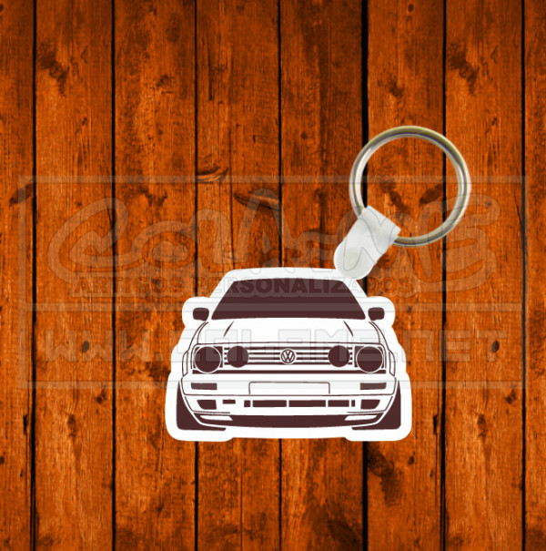 Porta chaves em MDF - VW Golf MK2