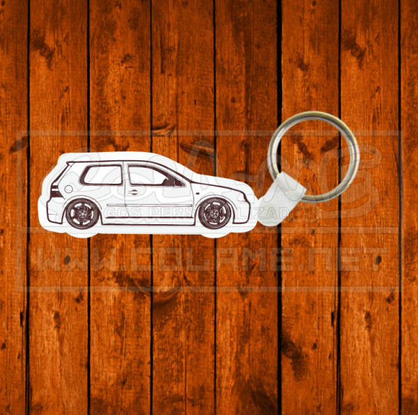 Porta chaves em MDF - VW Golf Mk4