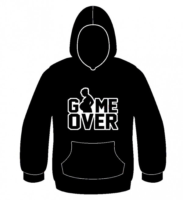 Sweatshirt com capuz -  Game Over