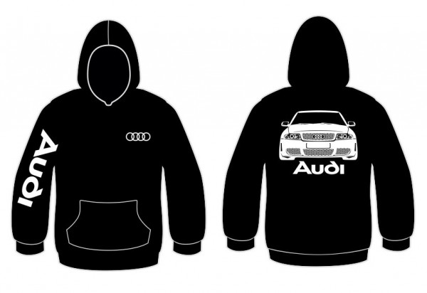 Sweatshirt com capuz para Audi A4 B5