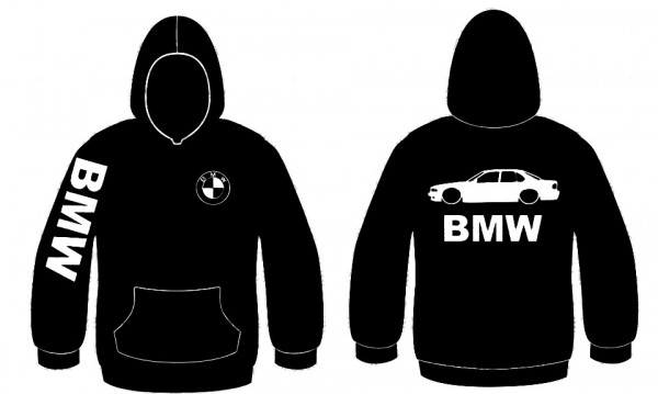 Sweatshirt com capuz para Bmw E38