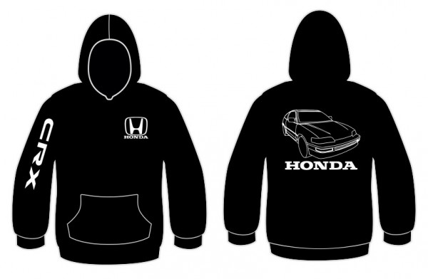 Sweatshirt com capuz para Honda CRX