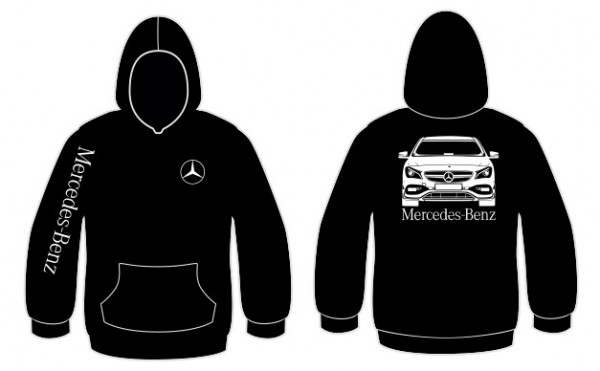 Sweatshirt com capuz para Mercedes CLA