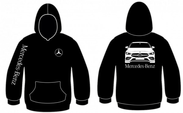 Sweatshirt com capuz para Mercedes CLA