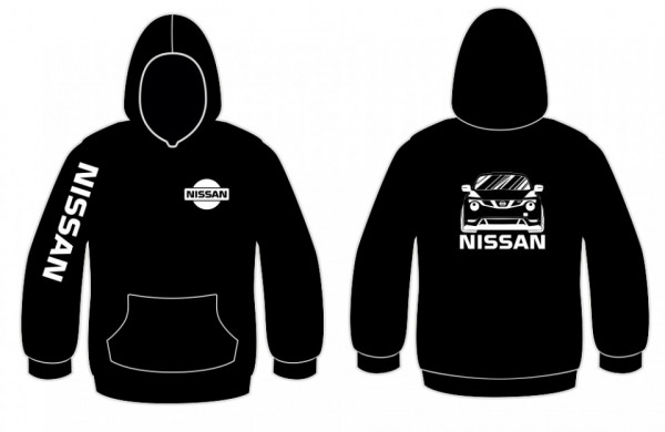 Sweatshirt com capuz para Nissan Juke