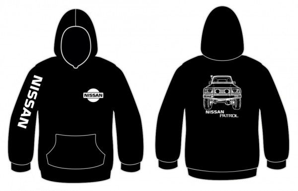 Sweatshirt com capuz para Nissan Patrol