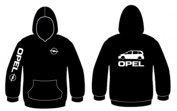 Sweatshirt com capuz para Opel Zafira