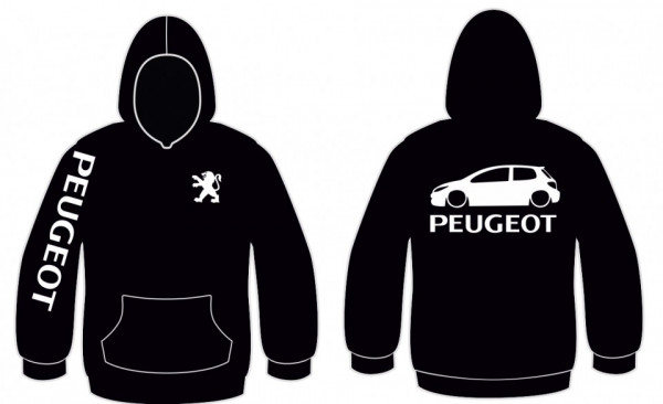 Sweatshirt com capuz para  Peugeot 307