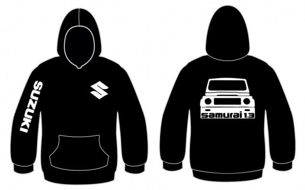 Sweatshirt com capuz para Suzuki Samurai 1.3