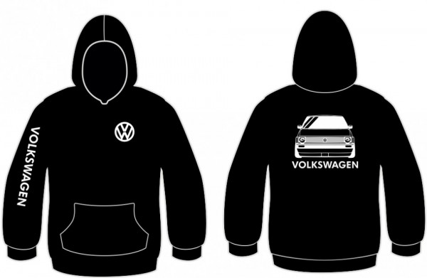Sweatshirt com capuz para Volkswagen Golf II