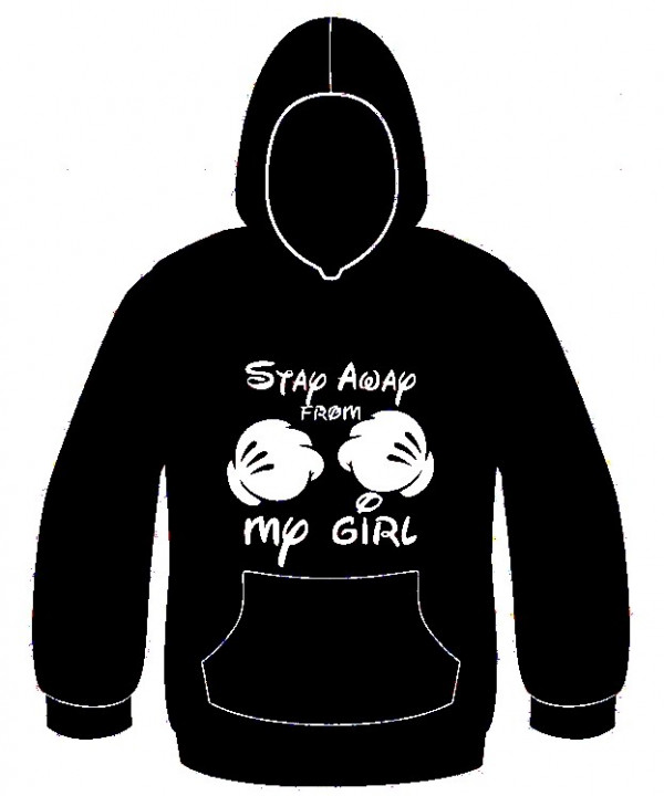 Sweatshirt com capuz - Stay Away from My Girl