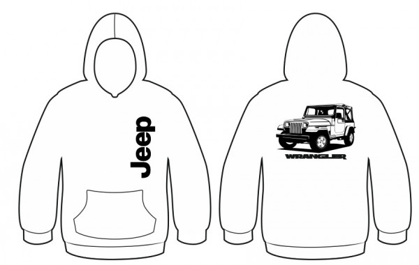 Sweatshirt para Jeep wrangler