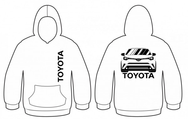 Sweatshirt para Toyota c-h
