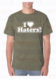 T-shirt - I LOVE HATERS