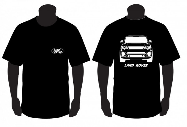 T-shirt para Land Rover