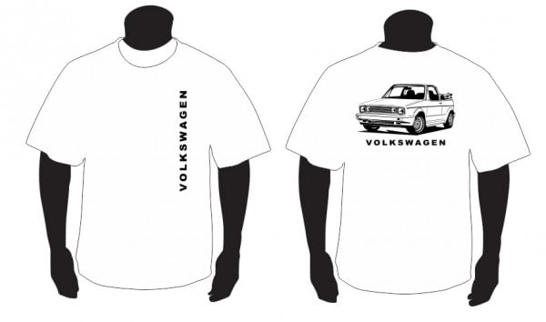 T-shirt para Volkswagen golf 1 cabrio