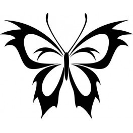 Autocolante - Borboleta 1