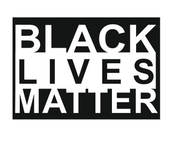 Autocolante com Black Lives Matter