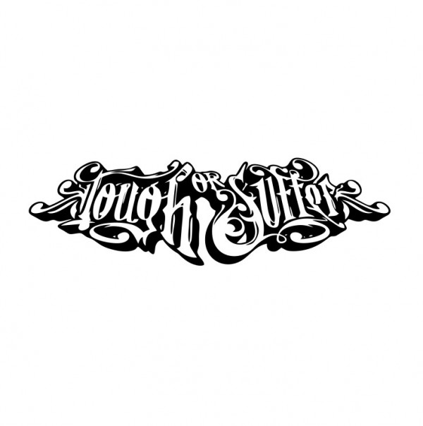 Autocolante com Tough or Suffer