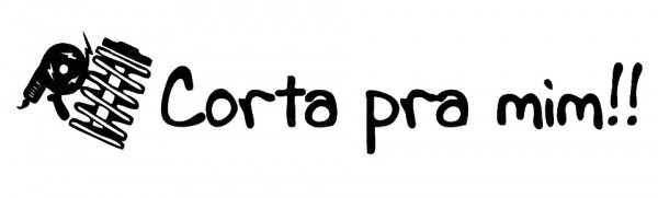 Autocolante - Corta para mim!!