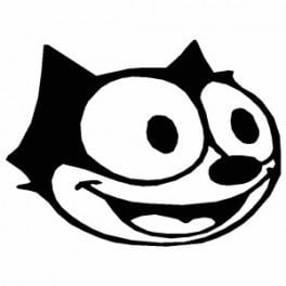Autocolante - Gato Félix 2