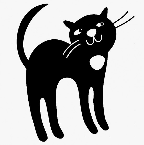 Autocolante - Gato