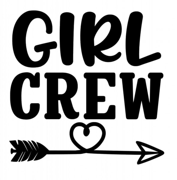 Autocolante - Girl Crew