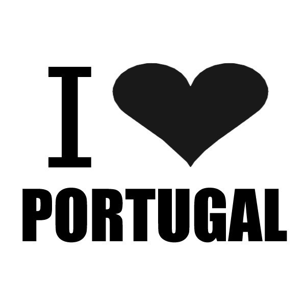 Autocolante - I love Portugal