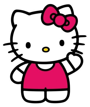 Autocolante Impresso - Hello Kitty