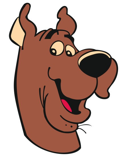Autocolante Impresso - Scooby Doo