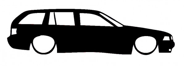 Autocolante para BMW E36 Touring