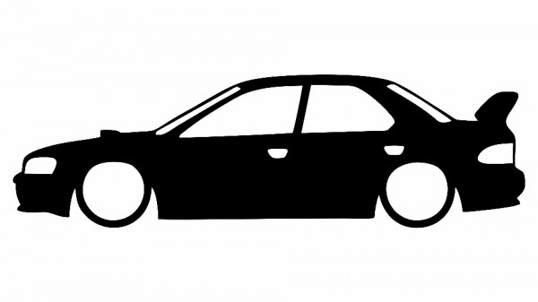 Autocolante para Subaru impreza WRX STi 1