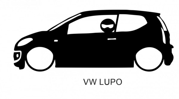 Autocolante para VW LUPO Com Stig