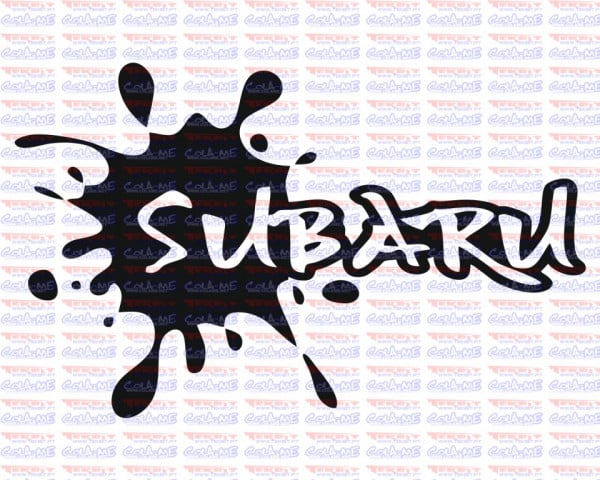 Autocolante - Subaru Splash