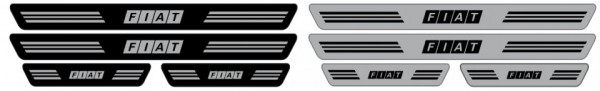 Autocolantes para Soleiras estilo Fiat