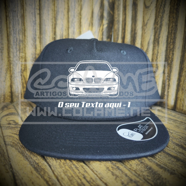 Boné - Modelo pala recta / CAP - BM E46 (Frente)