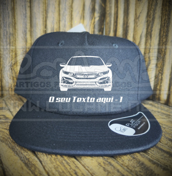 Boné - Modelo pala recta / CAP - Honda Fk 8