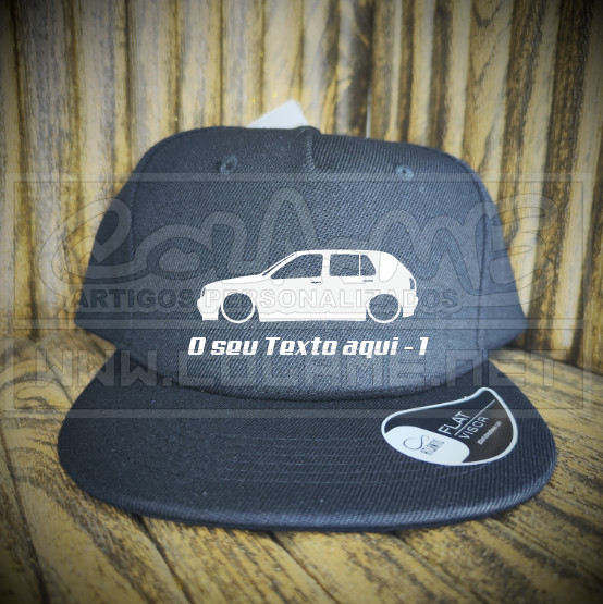 Boné - Modelo pala recta / CAP - VW Golf Mk3 - 5 Portas