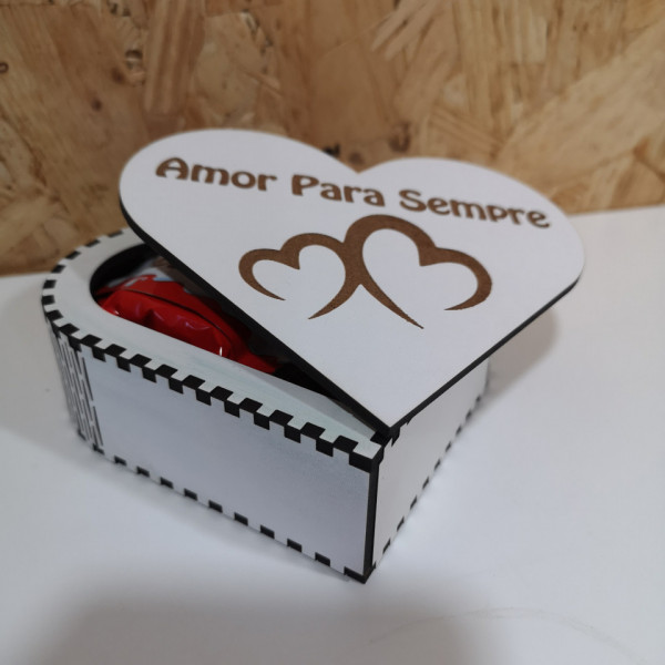Caixa Para Chocolates / Guarda Joias - Coração