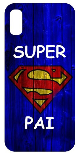 Capa de telemóvel com  Super Pai