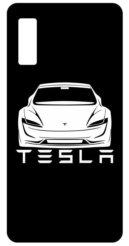 Capa de telemóvel com Tesla Roadster