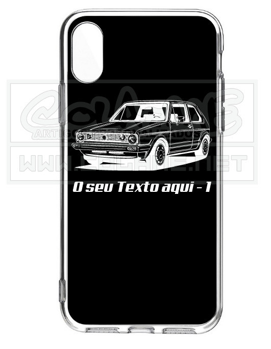 Capa de telemóvel - VW Golf Mk1 - Lateral