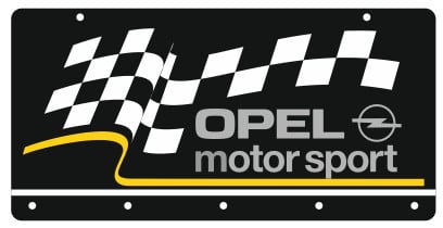 Chaveiro em Acrílico com Opel Motorsport