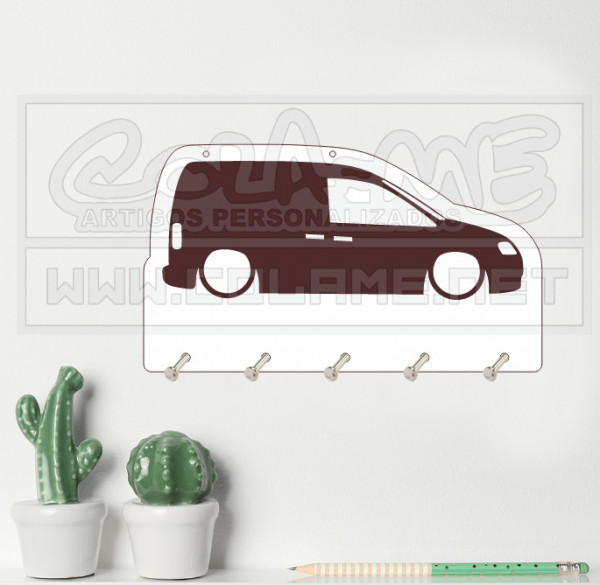 Chaveiro em MDF - VW Caddy