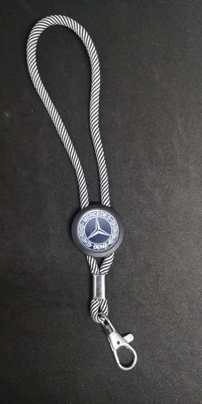 Fita Porta Chaves (lanyard) Ajustável para Mercedes