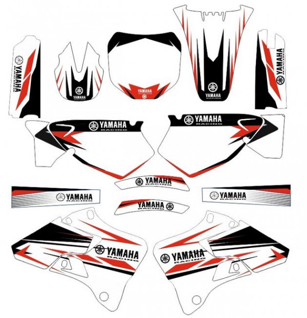 Kit Autocolantes Para YAMAHA YZ / WR 125 / 250 96-01