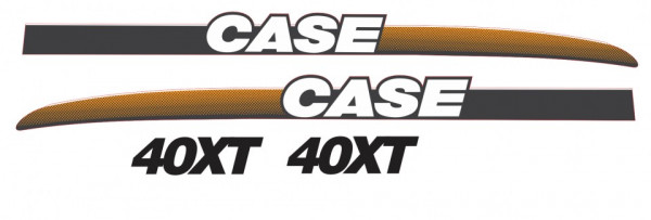 Kit de Autocolantes para CASE 40XT