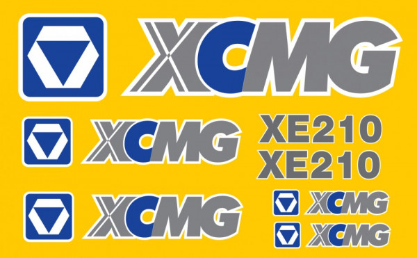 Kit de Autocolantes para XCMG XE210