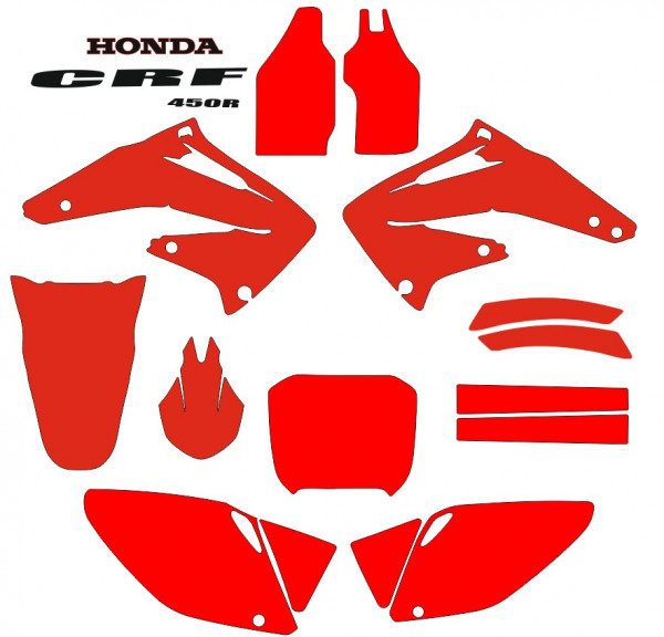 Molde - Honda CRF 450R 2002 2003 2004